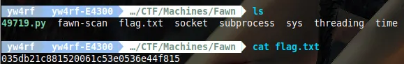 Fawn hackthebox yw4rf