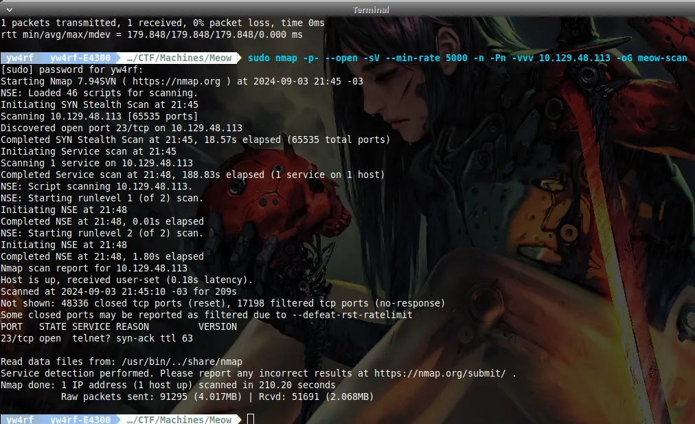 Comando Nmap