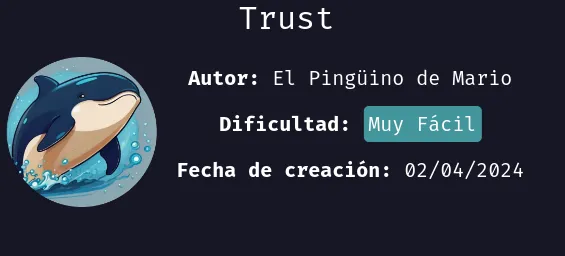 Trust DockerLabs Yw4rf